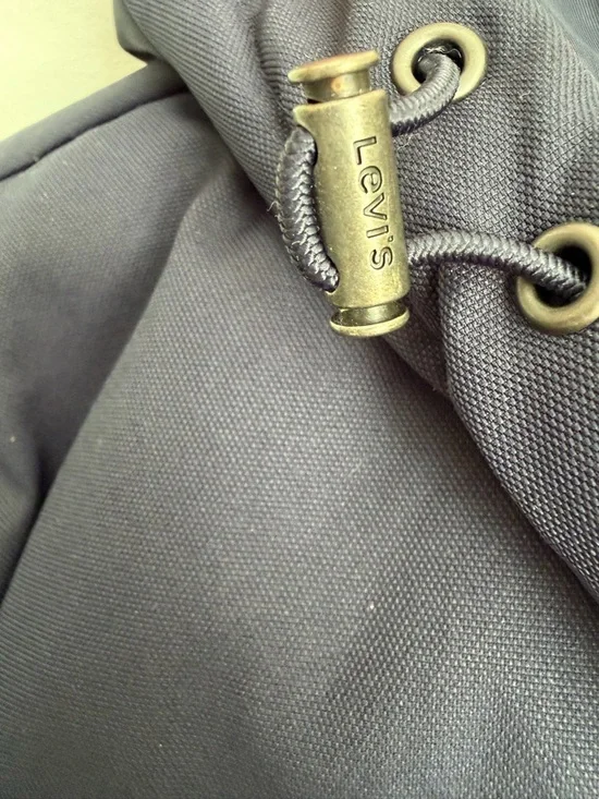 Levi’s Hooded Quilted Puffer Jacket – Navy – Bomber Style – Size S - NWT - Picture 7 of 15